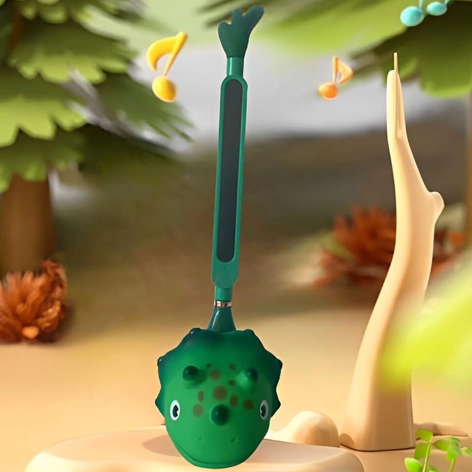 ZK20 Kids Synthesizer Erhu Music Instrument Cartoon Tadpole Shaped Japanese Music Synthesizer Toy