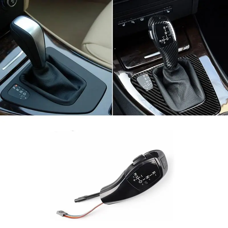 LED Gear Shift Knob Shifter Lever For BMW 1 3 5 6 Series E90 E60 E46 2D 4D E39 E53 E92 E87 E93 E83 X3 E89 Automatic Accessories