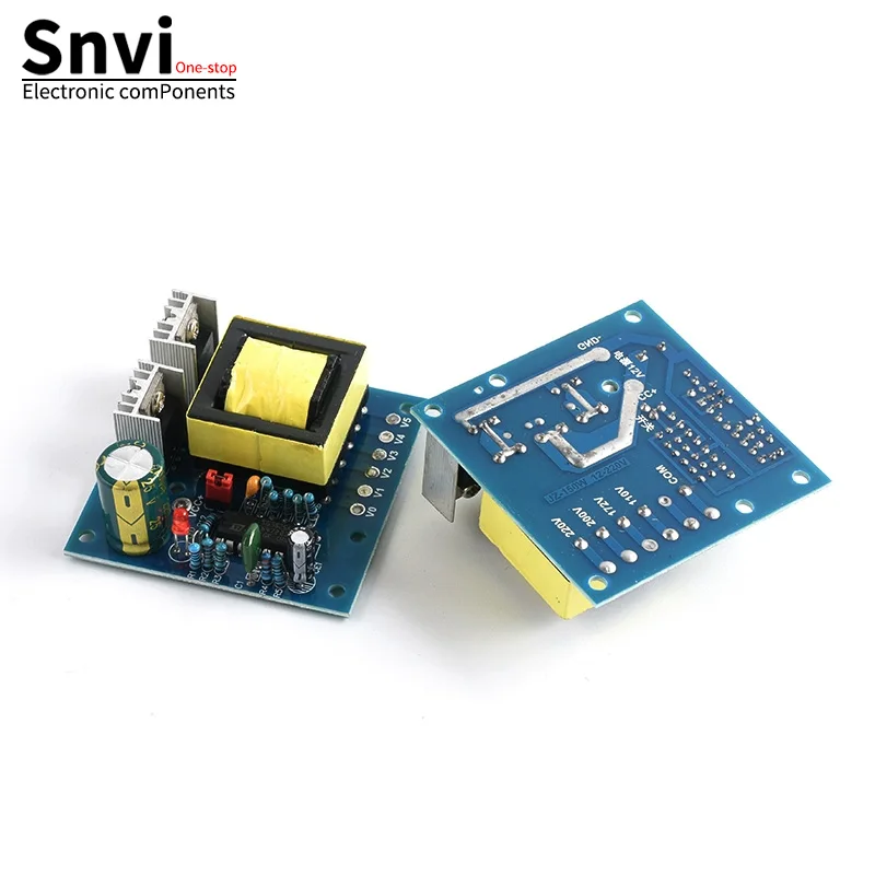 อินเวอร์เตอร์ขนาดเล็ก 150 วัตต์, หม้อแปลงไฟฟ้าแบบ Step-Up AC220V, บอร์ดแปลงไฟ DC12V เป็นไฟแรงดันสูง, โมดูลอินเวอร์เตอร์ 24V