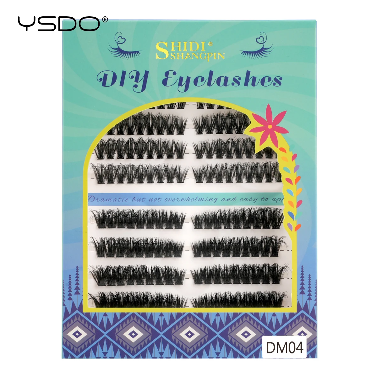 YSDO DIY Einzelwimpern D-Curl Natürliche Wimpernverlängerung Volumen Weiche 3D Nerz Falsche Wimpern Wimpernbüschel Make-up Faux Cils – Detail 16