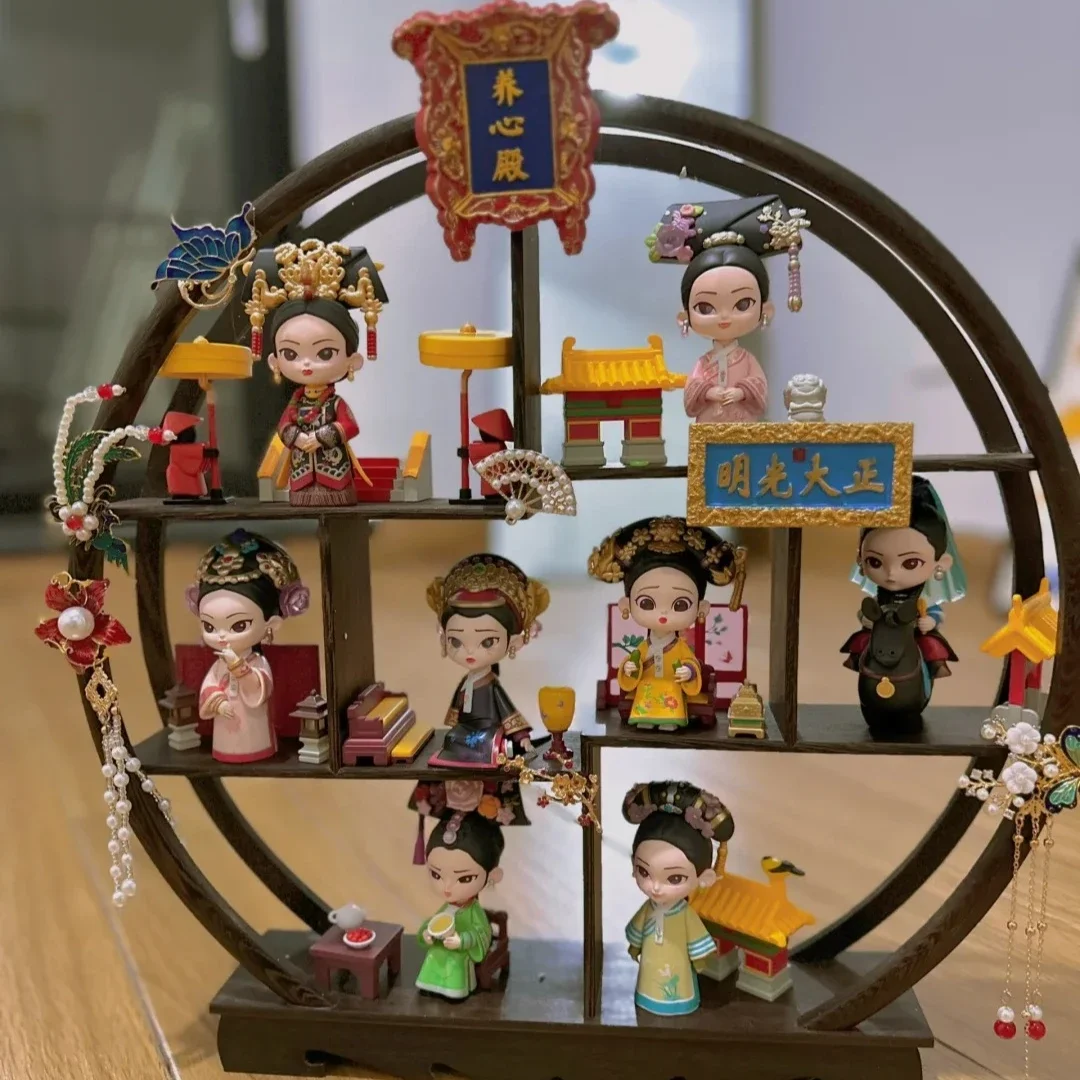 Empresses in the Palace Official V1 Series Blind Box Legend of Zhen Huan Mystery Box Surprise Bag Mistery Caixa Figure Gift Toy