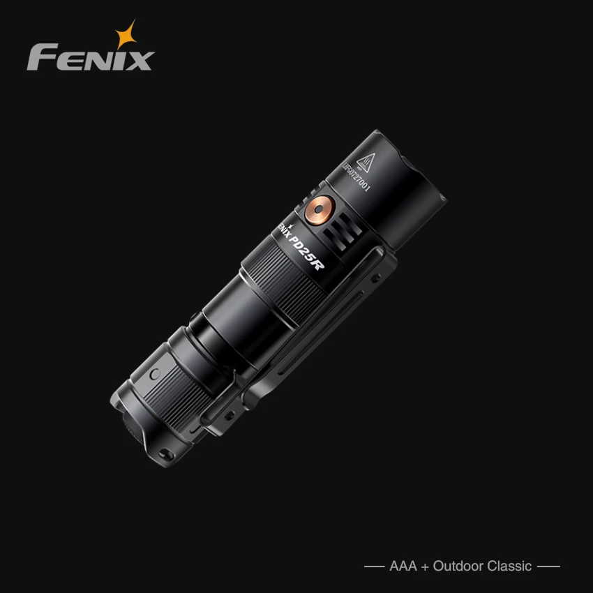 Fenix PD25R 800 Lumens USB-C Rechargeable EDC Flashlight Torch---Green