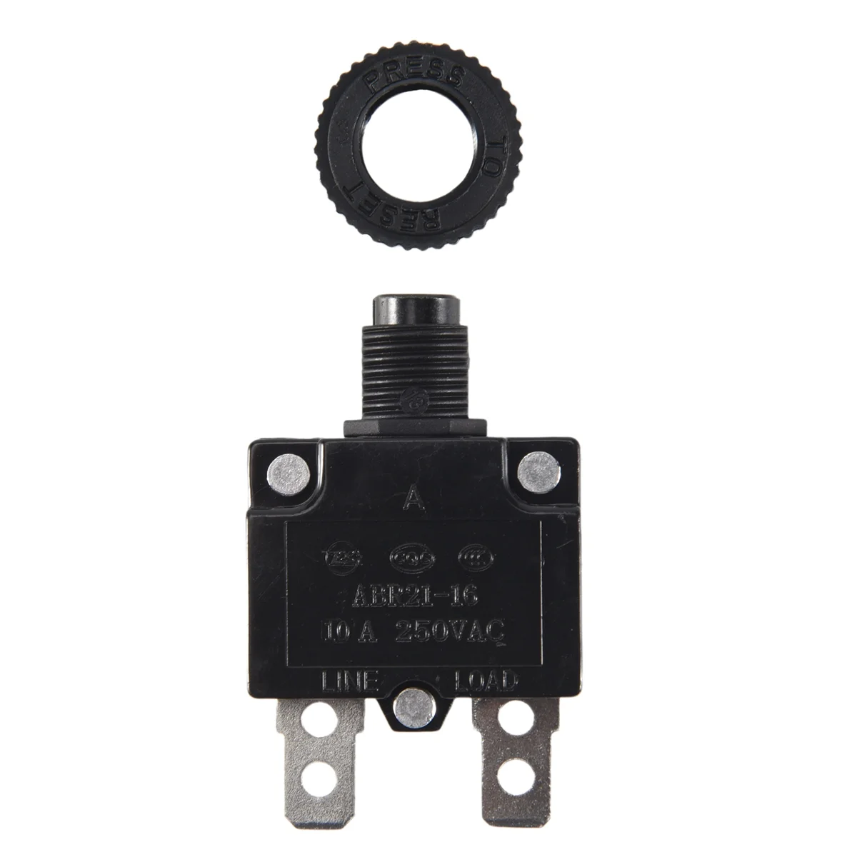 125/250VAC 50/60Hz 10A Terminais de 2 pinos -101E AC DC Chave seletora