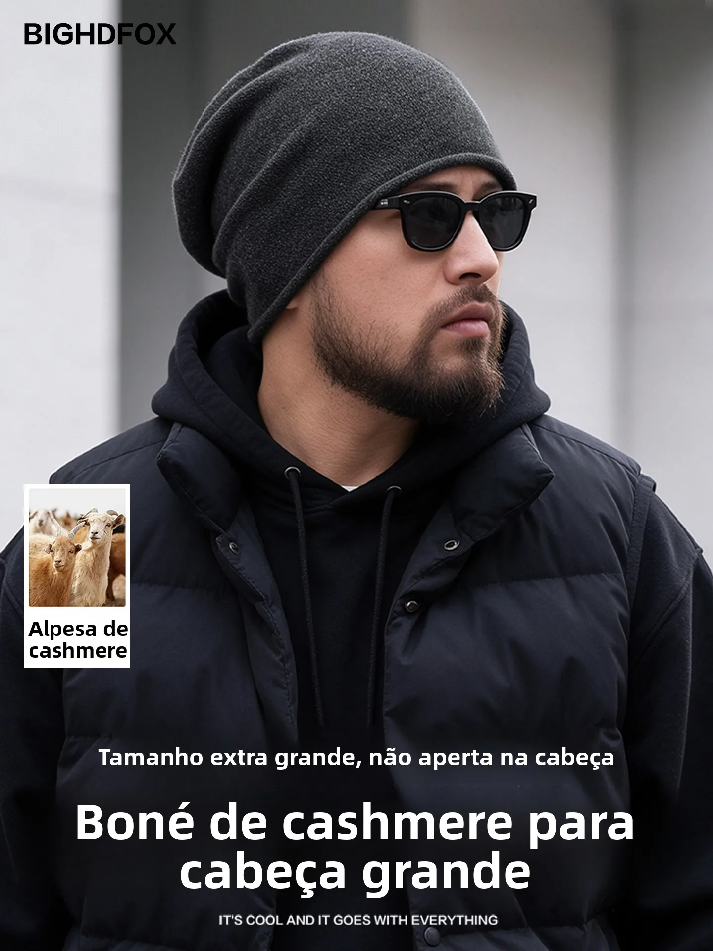 gorro-de-cachemira-tejido-gris-oscuro-estilo-invernal-para-hombre-largo-extendido-estiliza-el-rostro-sin-dobladillo-pleg