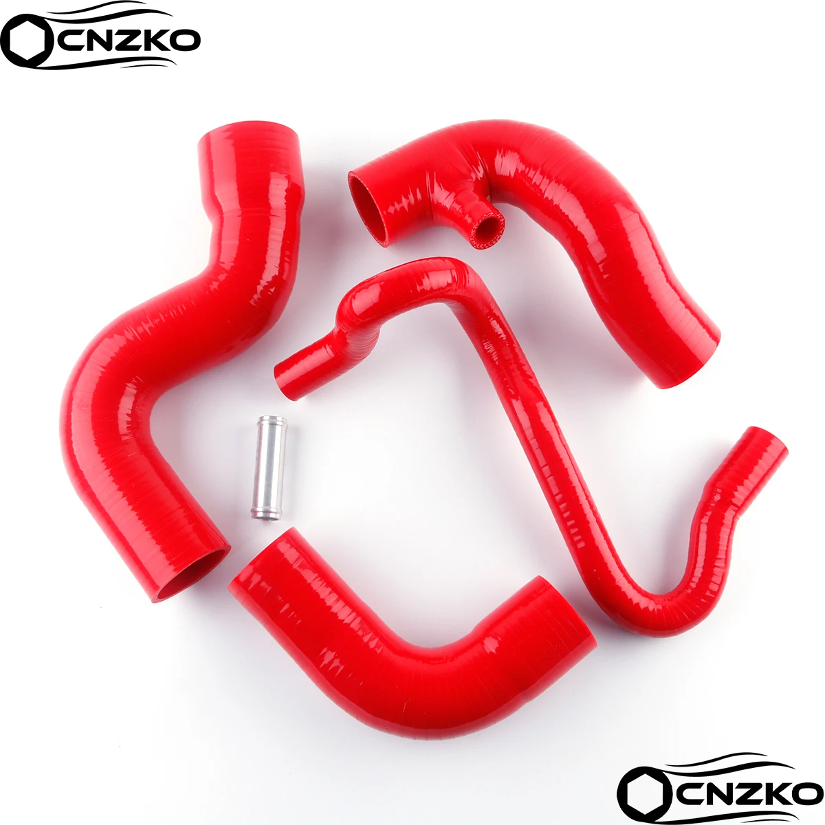 

CNZKO для Audi A4 B5 1996-2000 годов 1994-2001 годов VW Passat B5 1,8T, силиконовый комплект шлангов для трубок охлаждающей жидкости интеркулера