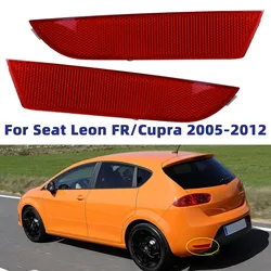 Auto Rear Bumper Reflector No Light Lens for Seat Leon FR Cupra 2006 2007 2008 2009 2010 2011 2012  Car Replacement 1P0945105E