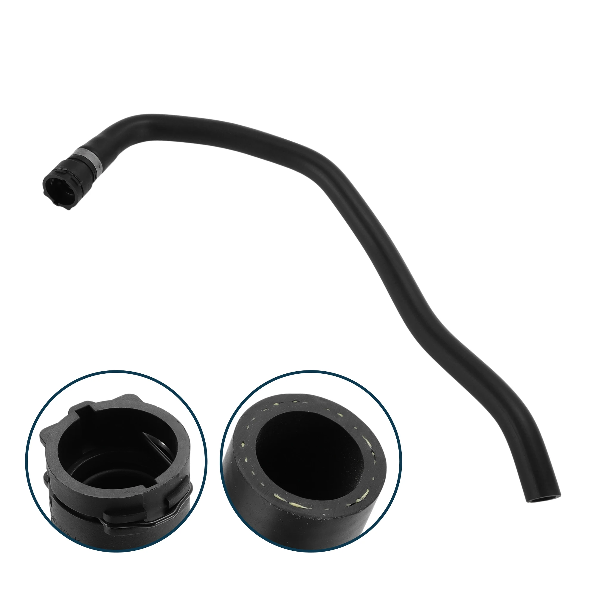 

UXCELL Radiator Hose Heater Hose No.64213400415 for BMW X3 2004-2007 Rubber Coolant Pipe Black 1 Pc