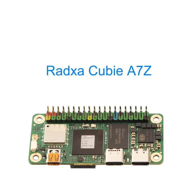 Radxa Cubie A7Z Allwinner SOC Octa-core CPU Dual-screen display RISC-V co-controller
