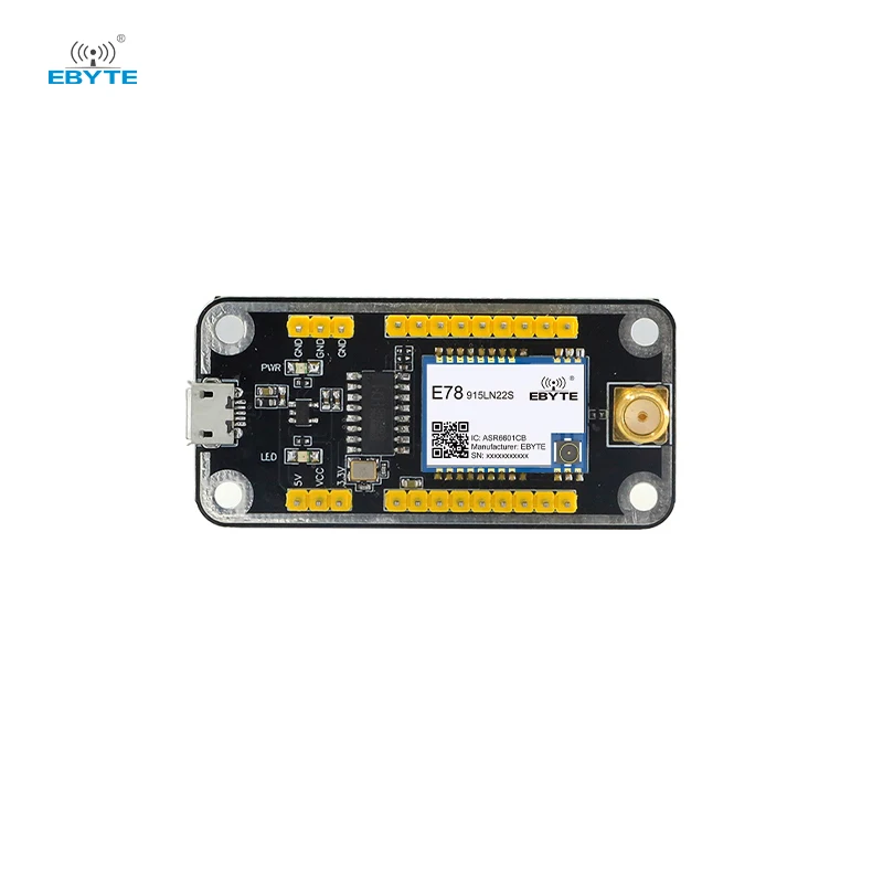 Test Board E78 Test Kit EBYTE E78-915TBL-02 Pre-soldered E78-915LN22S(6601) USB Interface with a Rubber Antenna