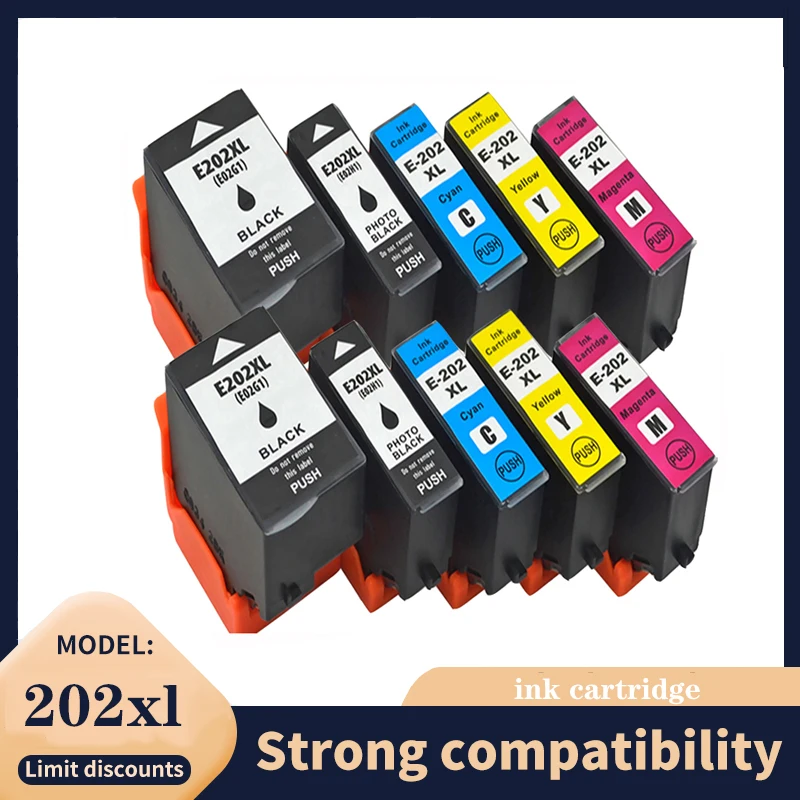 vilaxh T202XL 202XL T202 Compatible ink cartridge For Epson Expression Premium XP-6000 XP-6001 XP-6005 XP-6100 XP-6105 printer