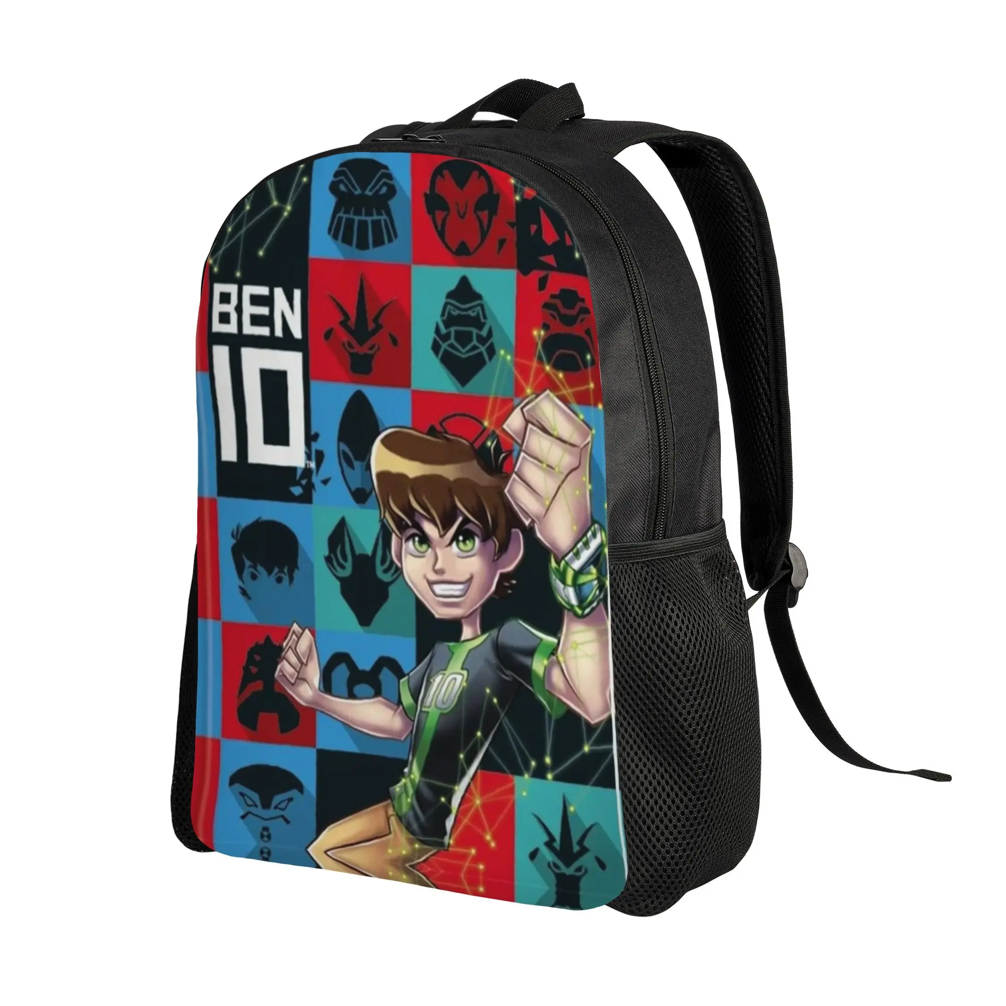 Bookbag Back to school season Teen Hero Boy Green Wristwatch Glowing  Snack Storage Backpack