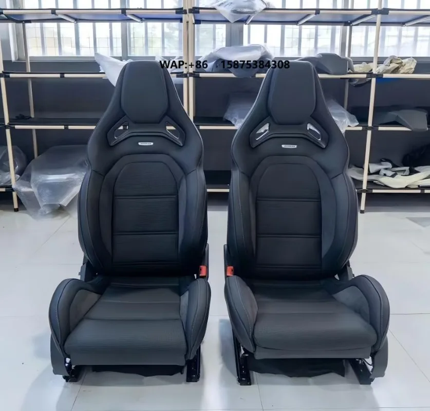 Banco Concha Personalizado Colorido para C63S E63S - Acessório de Modificação de Interior Automotivo Esportivo de Luxo