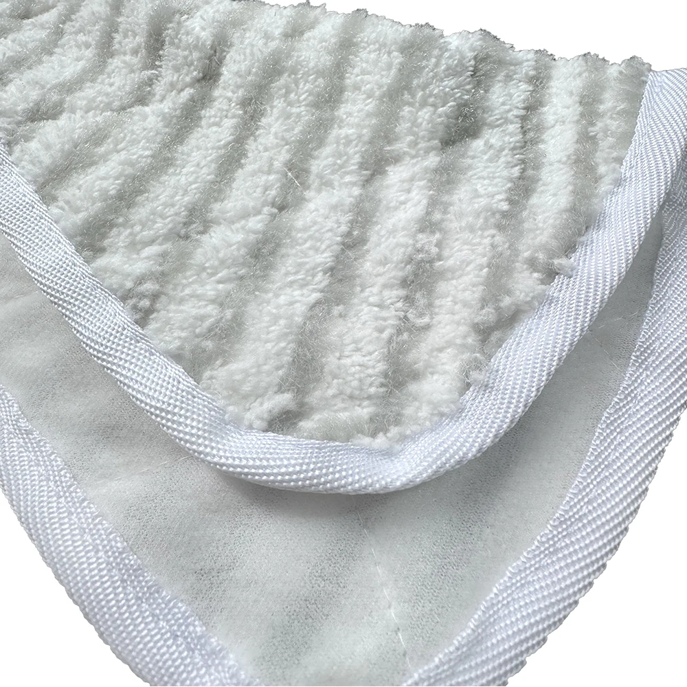 Quality Microfiber Steam Mop Pad,Steam Cleaner Parts Triangle Replacement Cloths for o-cedar/vileda 100 Microfiber Clot