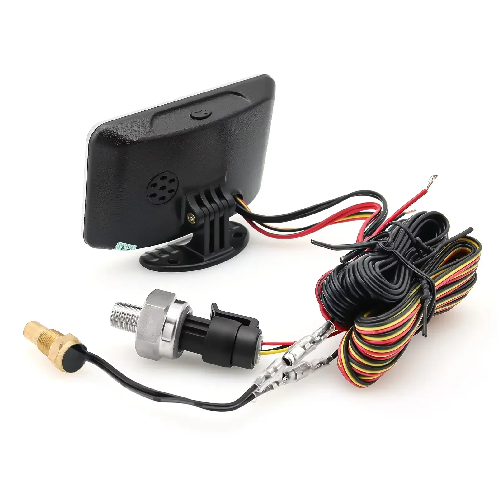 3-in-1 Universal Auto 12V/24V LCD Digital LKW Auto Öldruck Spannung Wassertemperatur Kombinationsanzeige mit 1/8 NPT Sensoren – Detail 8