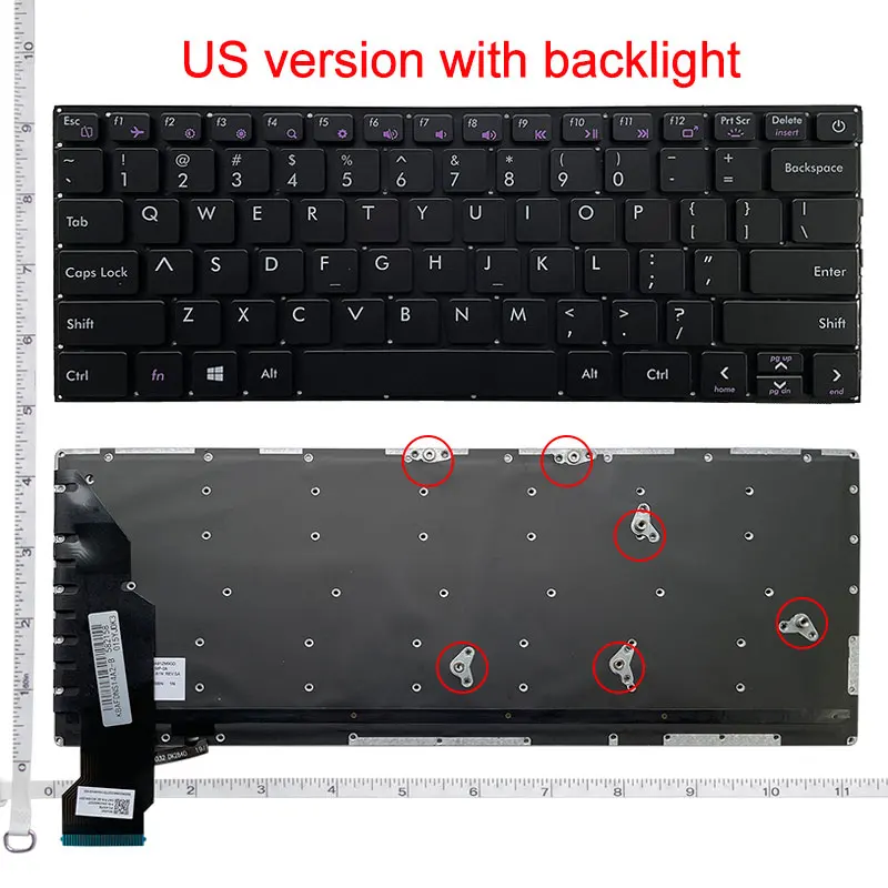 NEW keyboard For AVITA Liber V14 AVITA V14 DK284D Backlight English laptop