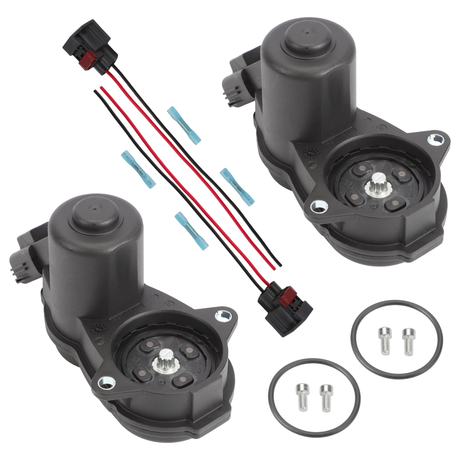 

1 Pair Rear Handbrake Caliper Motor with Connector For Grand Scénic III Megane III IV 32338814 32338814C 440110830R 440110675R