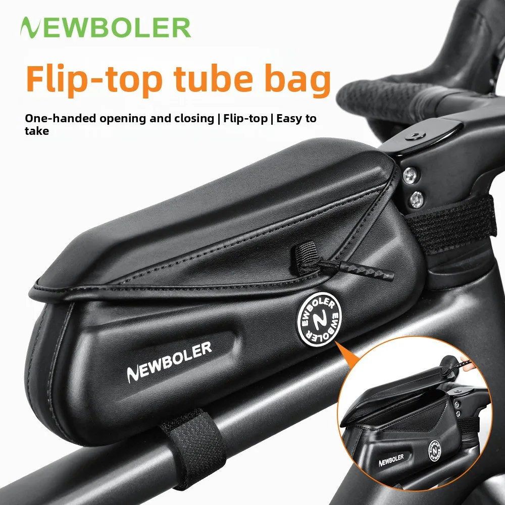 

Велосипедная верхняя трубчатая сумка с твердым корпусом, сумка на переднюю балку, дорожная водонепроницаемая сумка для горного велосипеда, велосипедная сумка-раскладушка, оборудование