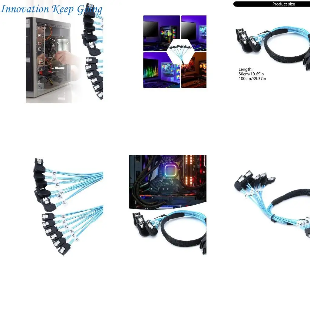 

E65C Внутренний хост SATA6 до 65C для 6SATA 7PIN DATA CABLE для жесткого диска SSDS