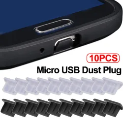 Micro USB Dust Plugs Universal Android Charging Port Dust Plug Protector Cover for Xiaomi Samsung Mini Android Dustproof Cap