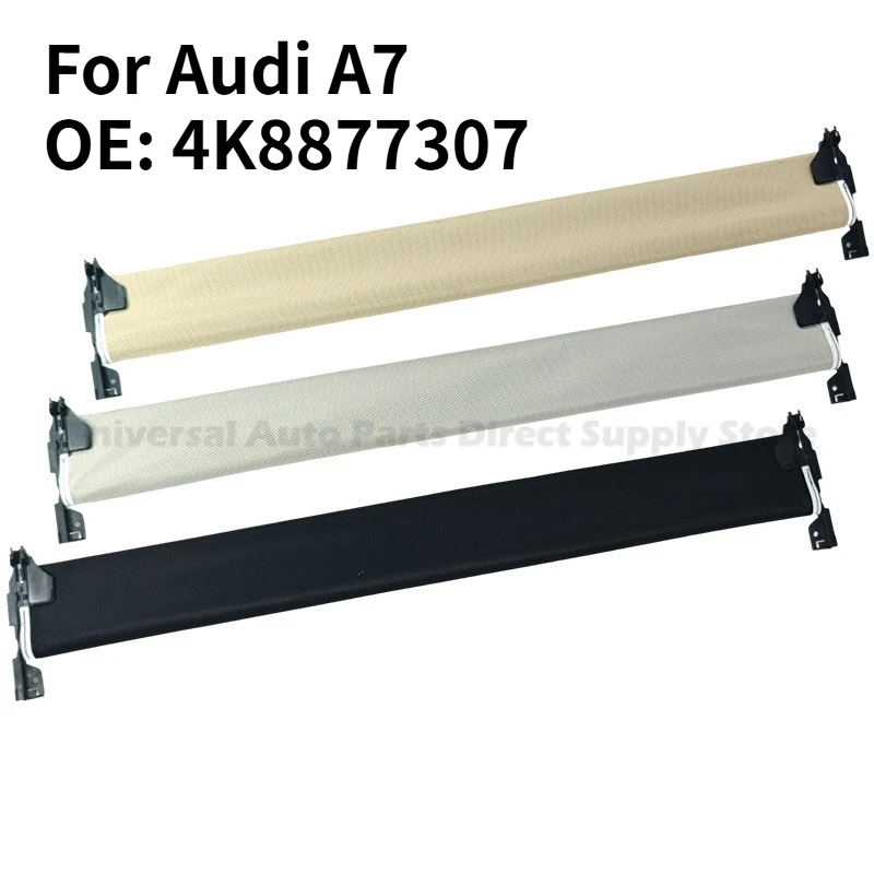 For Audi A7 Panoramic Sunroof Roller Shade Assembly Sunshade Car Interior UV Protection Cover 4K8877307 Premium Quality Durable