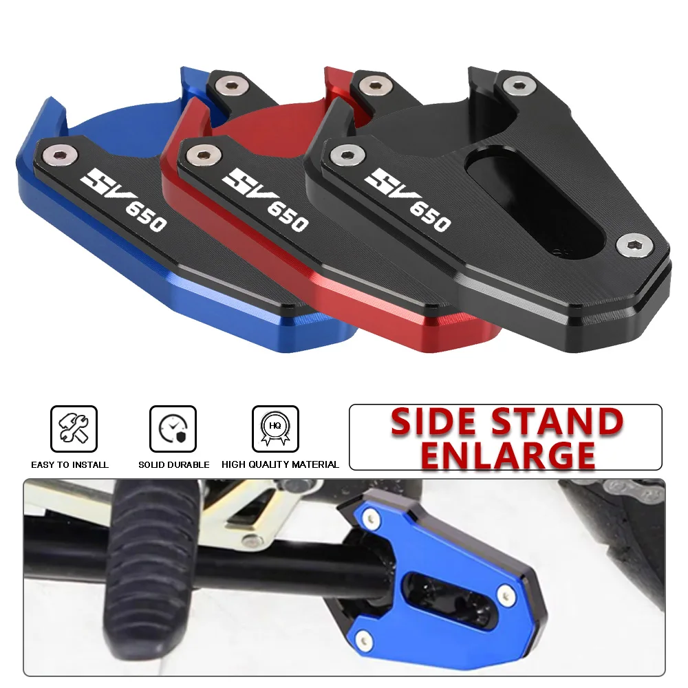 

Kickstand Side Stand For SUZUKI SV650X 2018-2022 SV650 SV 650 2015-2022 SFV650 SFV 650 Gladius Enlarge Extension Support Plate