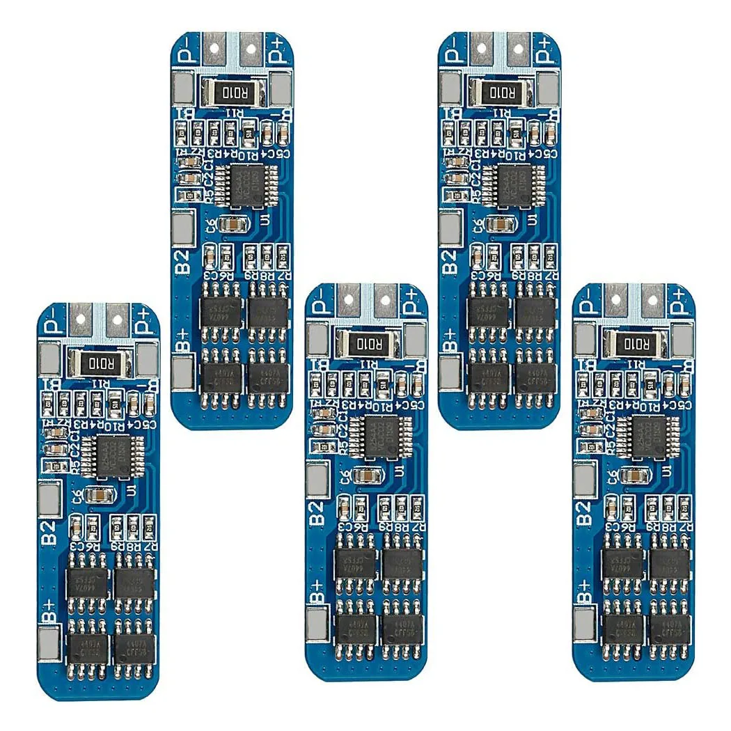 Carte de protection de batterie au lithium 3S 12V 10A 18650 BMS, module de protection de chargeur Li-ion anti-surcharge/sur-décharge