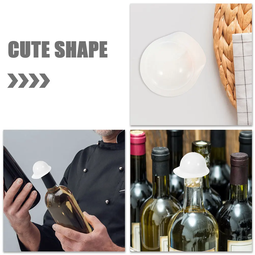 40Pcs Plastic Mini Helmets Reusable Safety Caps for Craft Projects Party Favors Cake Decorations Tiny Construction Hats