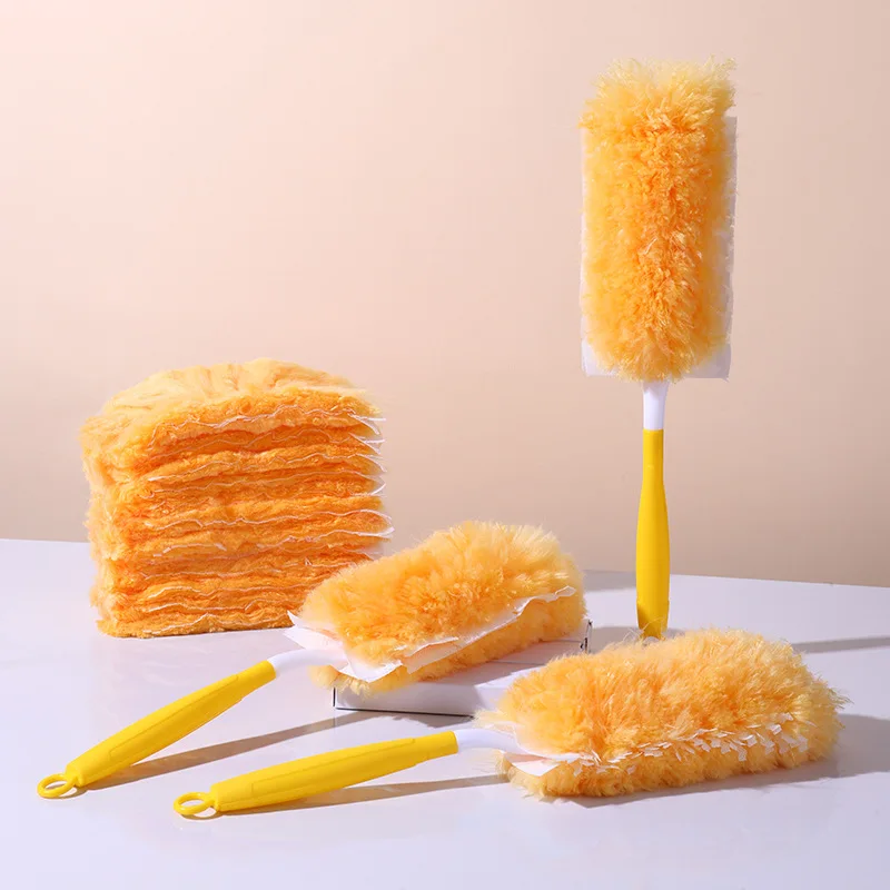 360° Dusting Brush Head Electrostatic Precipitator Cleaning Spider Web Super Efficient Duster Kit Multi Surface Refills Supplies