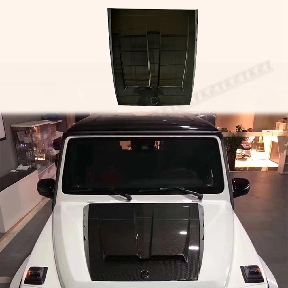 

Капот из углеродного волокна для Mercedes Benz W464 G500 G550 G63 19 +