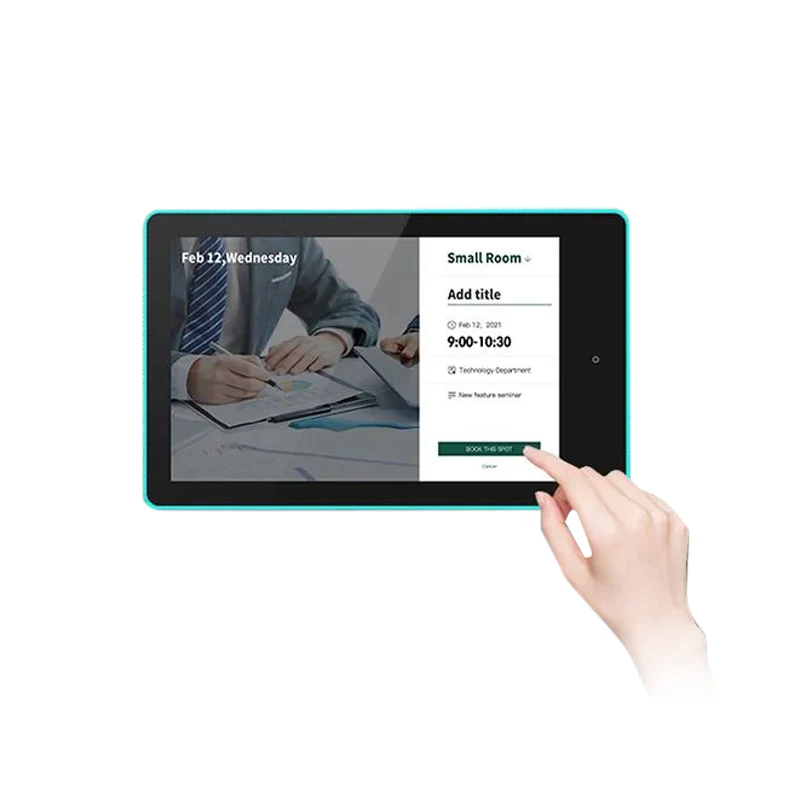 

10 Inch Booking Panel System Conference Smart Office Meeting Room Solutions Schedule Display Android All in One Pc Poe Tablet