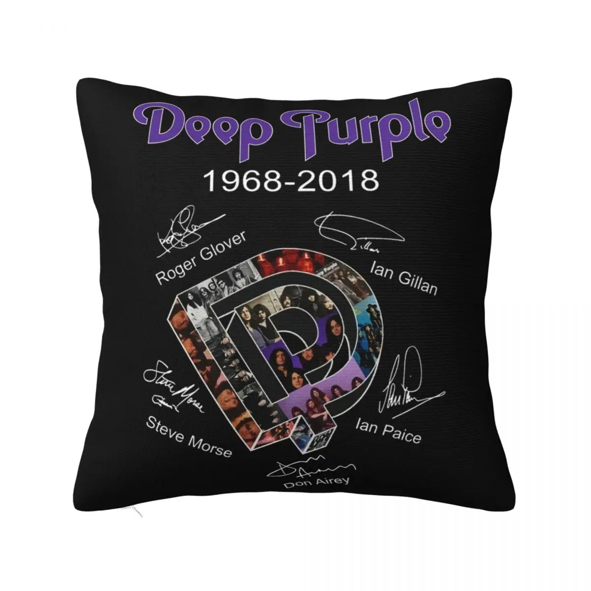 Freeship Deep Purple 1968 2018 Black Unisex Cotton S 6Xl Limited Different Adult Pillow Case