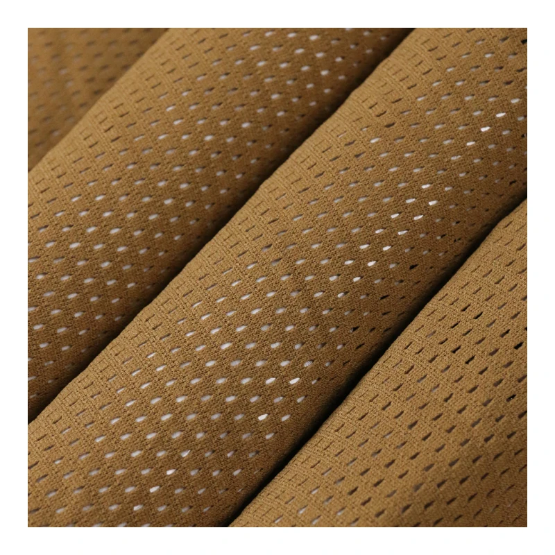 Mesh fabric 120gsm RG CB Black color fabric tactical tricot fabric mesh for printed