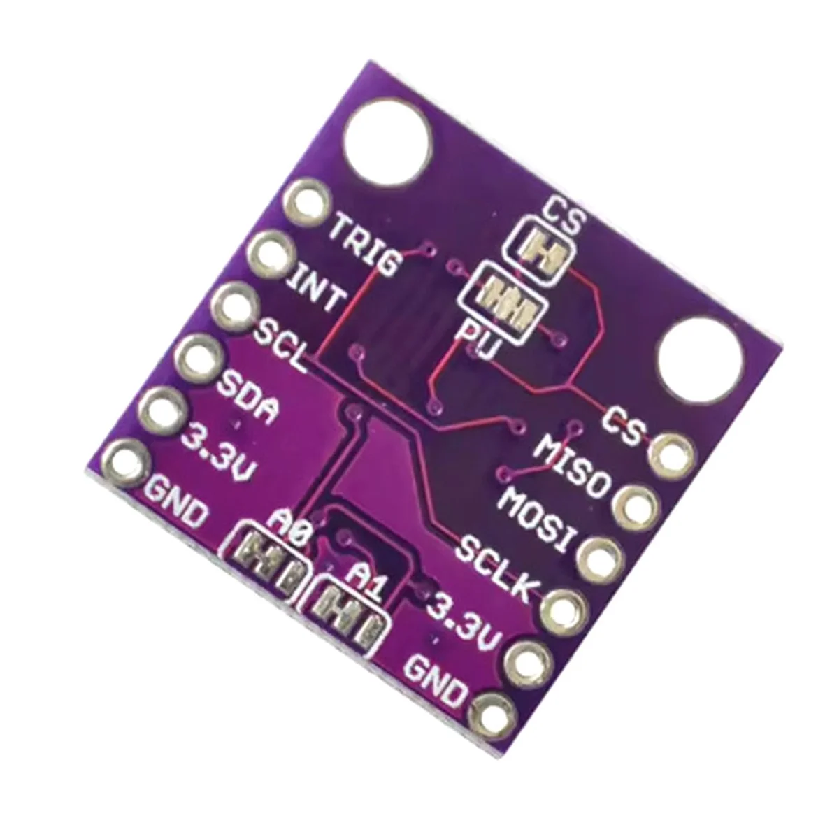 FZFZ MLX90393 3D 디지털 홀 센서 회전 각도 변위 센서 보드의 3D 위치 비접촉식