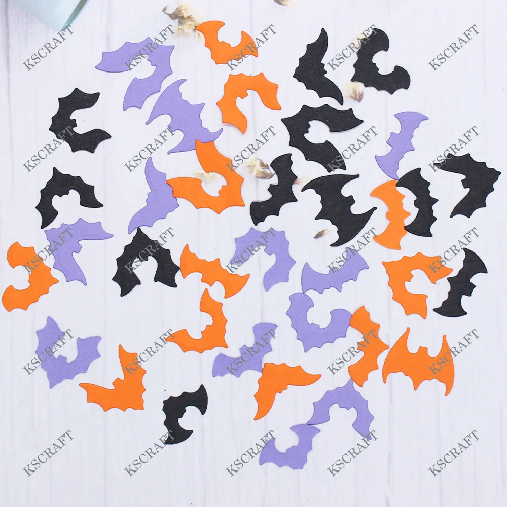 KSCRAFT Halloween Bats Cutting Dies Stencils for DIY Scrapbooking Decorative Embossing DIY Paper Cards