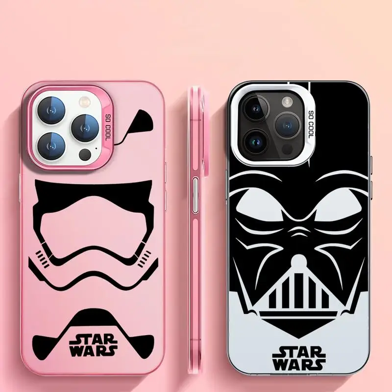 Darth Vader StarWars Phone Matte Case For Apple iPhone 15 11 13 14 Pro Max 12 Silicone 15 Plus 11Pro Shockproof Bumper Cover