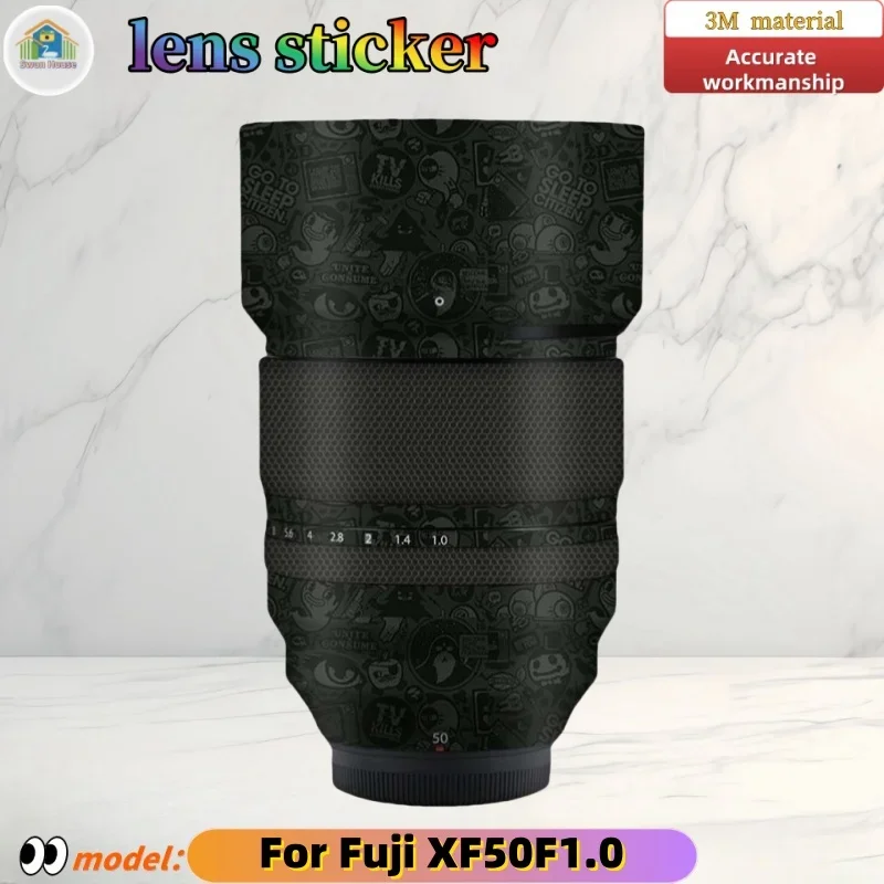 

XF50F1.0 For Fuji XF50 F1.0 Camera lens sticker, DIY skin, Precision tailoring wear-resistant protective film