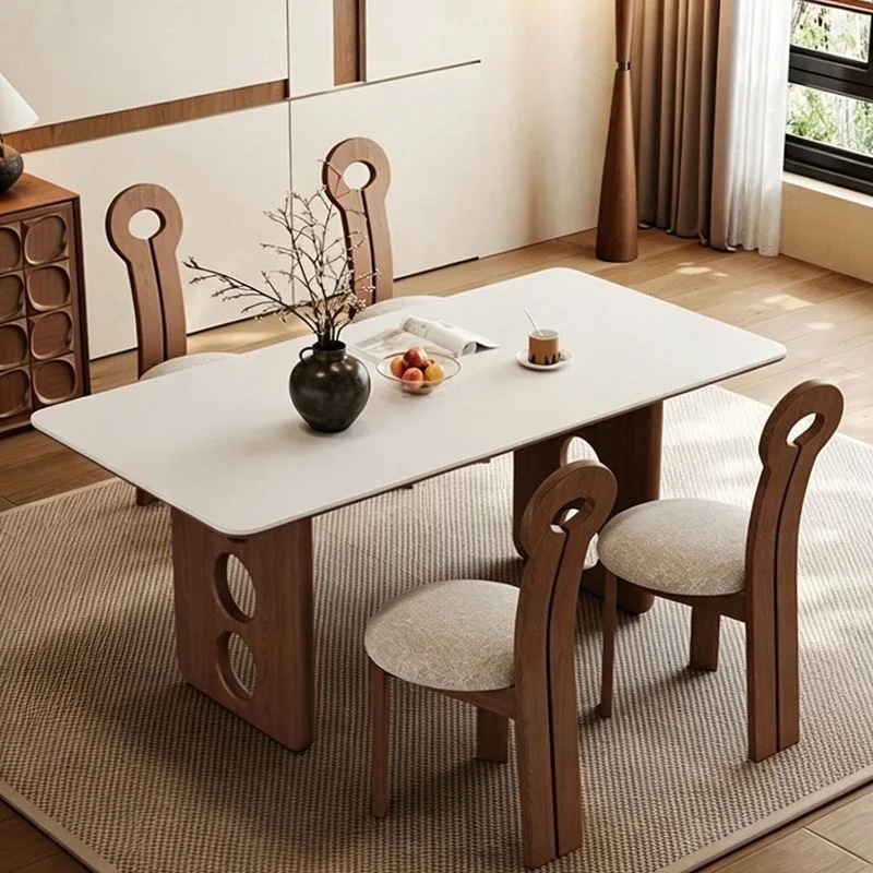 Wholesale High-Quality Solid Wood Dining Tables For Living Room And Restaurant