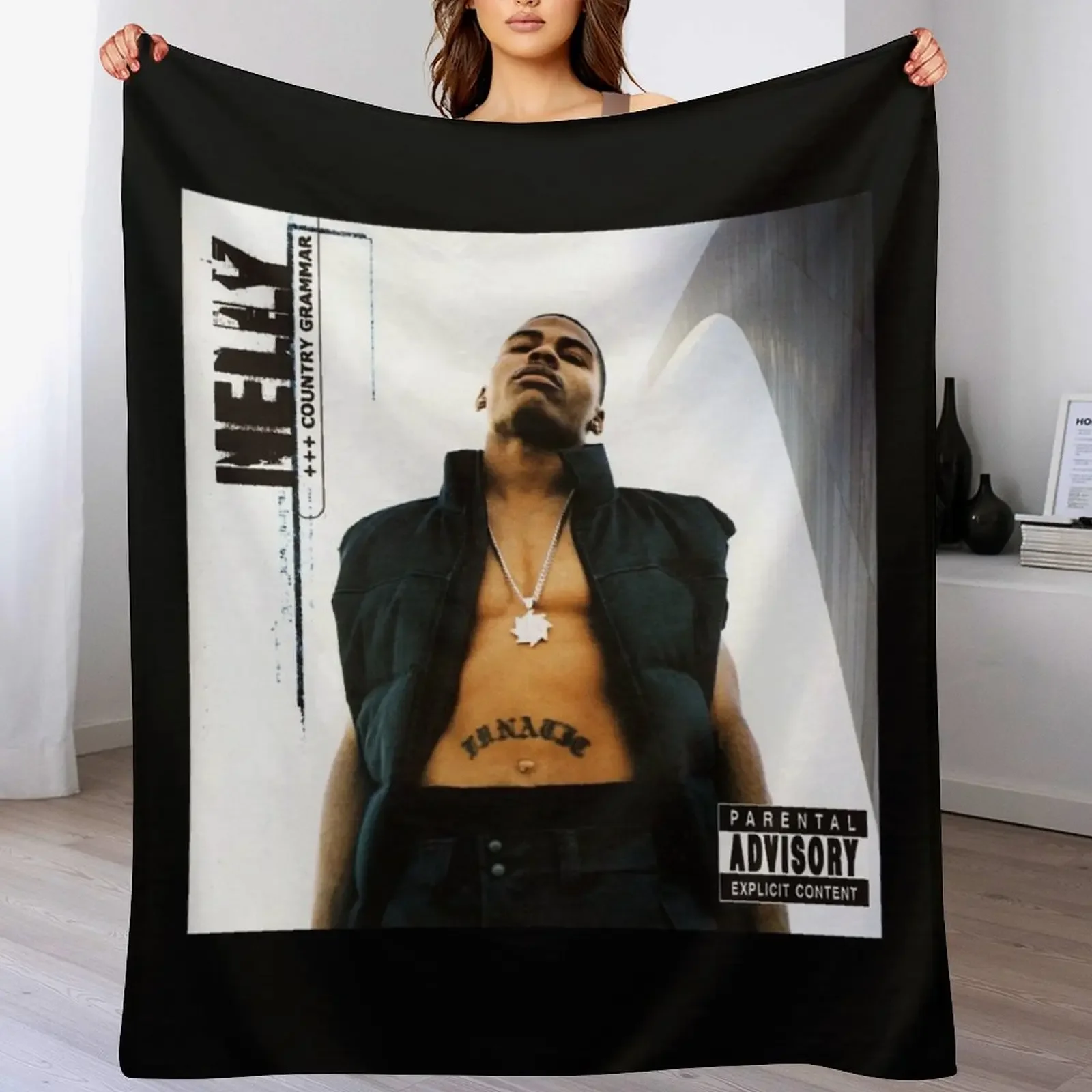 Country grammar Throw Blanket Furrys for sofa Shaggy Blankets