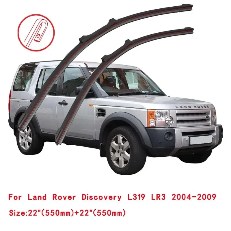For LAND ROVER DISCOVERY 1998-2024 Car Windshield Wiper Blade Front Windscreen Brushes Washer Window Cleaning Replacement Parts 4