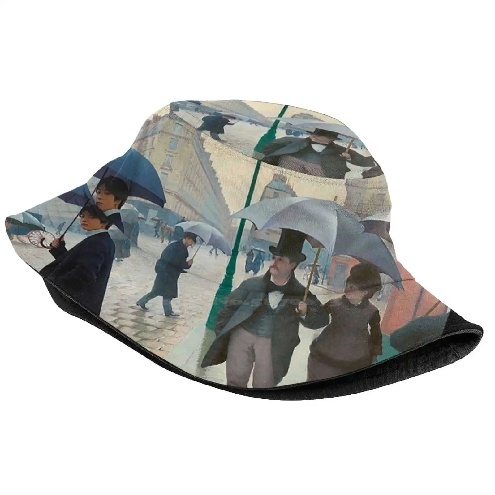 Rainy Day Jungkook Sun Cap Fisherman Hat Bucket Hats Jungkook Jk Caillebotte