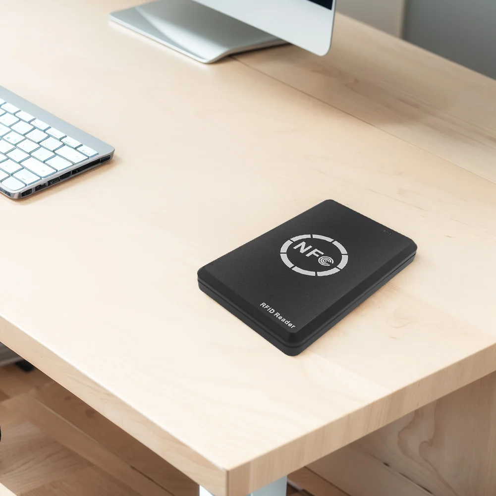 قارئ رفيد الكاتب 13.56 ميجا هرتز مشفرة بطاقة فك بطاقة التحكم في الوصول الذكية ناسخة 13.56 ميجا هرتز/125 كيلو هرتز/250 كيلو هرتز NFC العلامة النسخ المتماثل