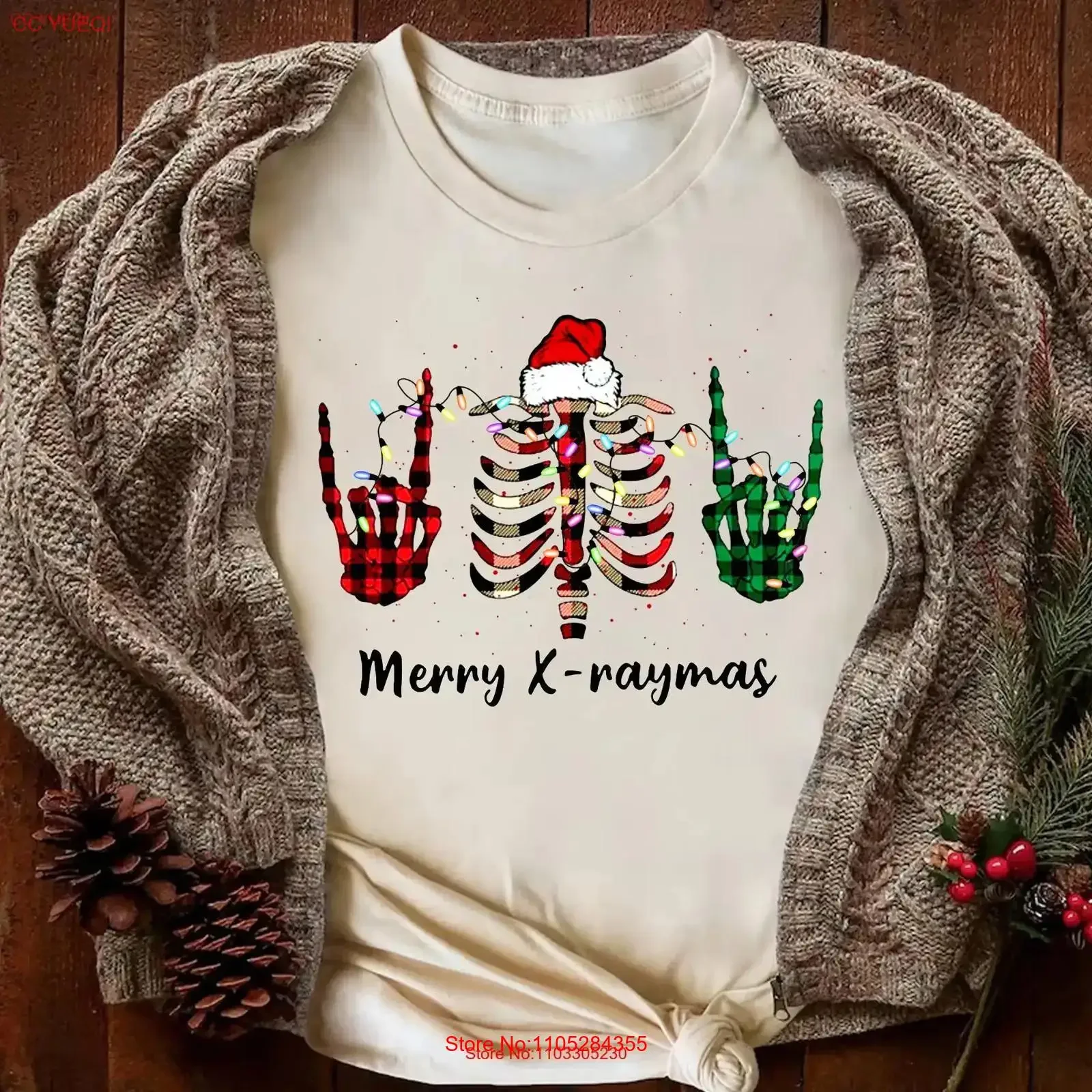 Bella Canvas Merry Xraymas Christmas Xray shirt X Raymas Skeleton Rib Cage Radiology T Funny Nurse vintage Washed Stylish