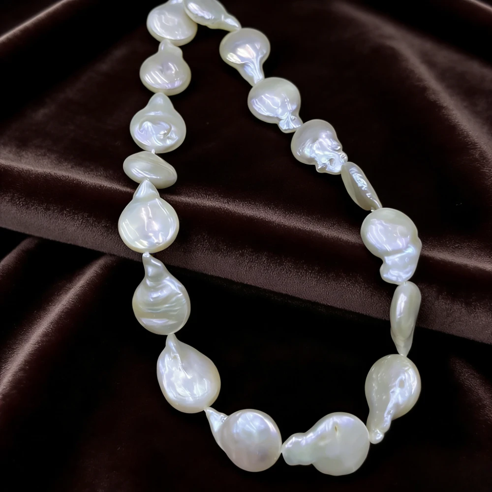 

Жемчужины барокко натуральные пресноводные 13-14 мм в форме пуговиц, рассыпные бусины для изготовления ювелирных изделий своими руками, ожерелий, браслетов, подарок для женщин на свадьбу