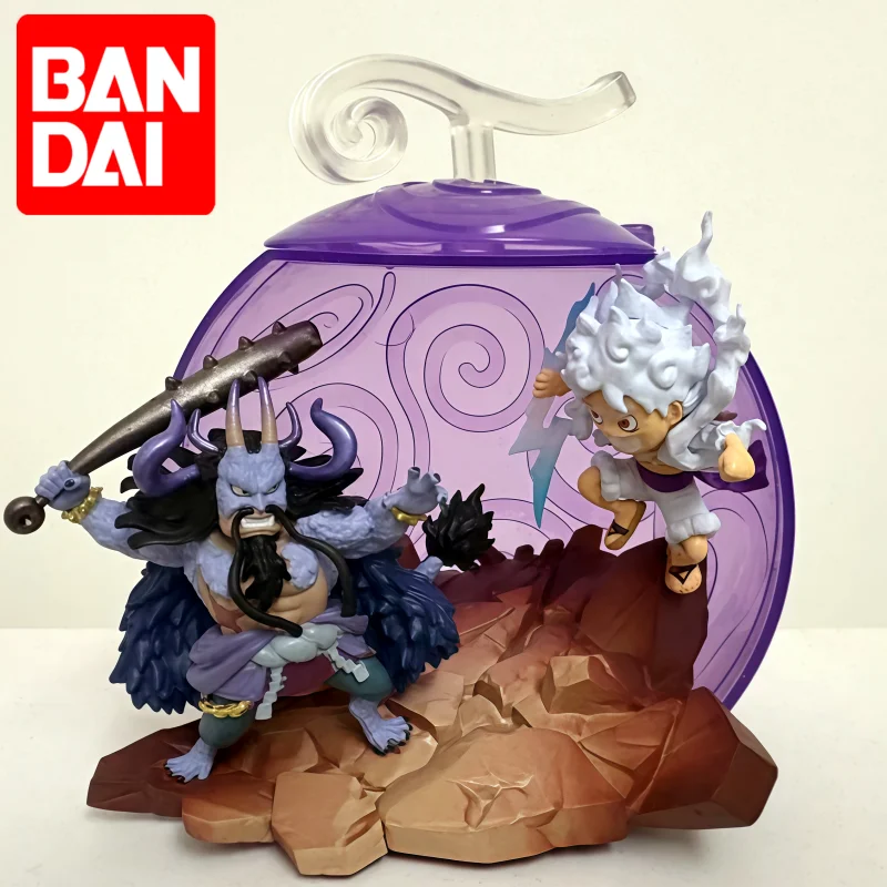 

Подлинная Bandai One Piece Премиум Gashapon Grand Capsule Vol.01 Onepi Luffy Nica, экшн-фигурки аниме, игрушки, подарочная модель, украшения