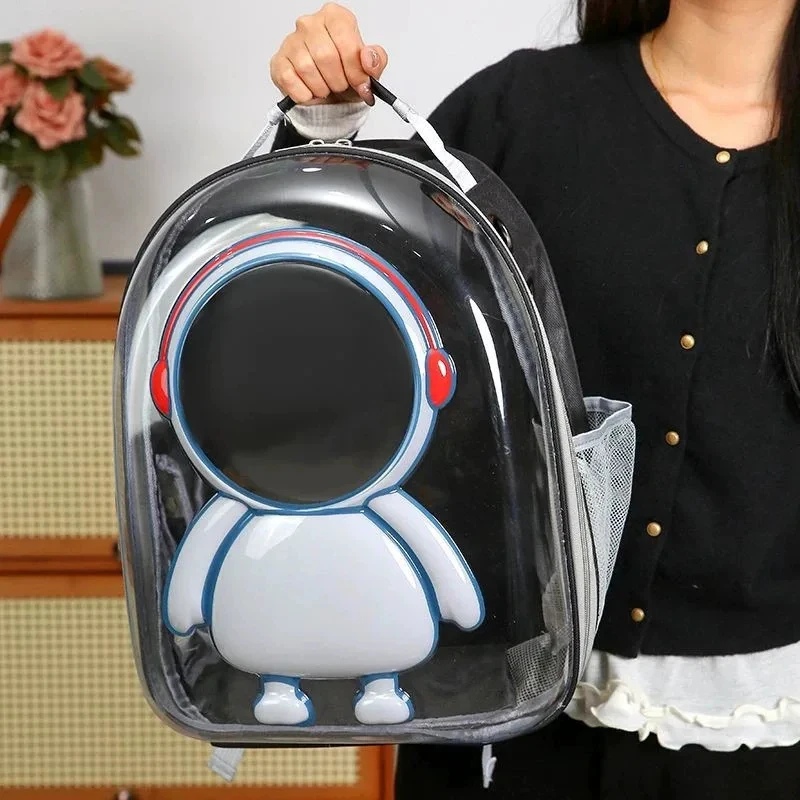 

New Pet Capsule Cat And Dog Bag Portable Backpack Breathable Travel Airbox Pet Backpack Multiple Vents Breathable And Smooth.