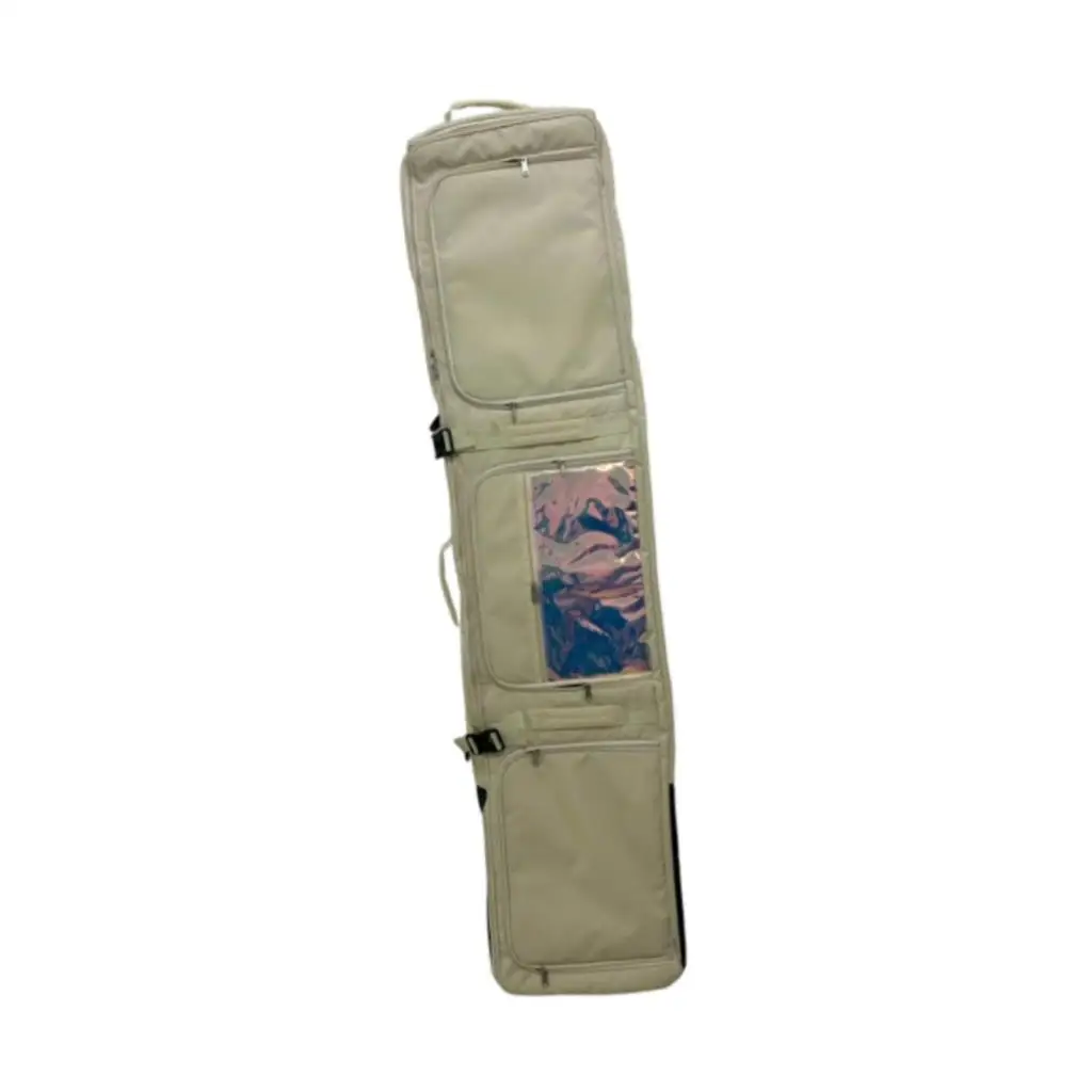 Snowboard Bag Wheeled Pouch Ski Bag for Skiing Snowboarding Winter Sports