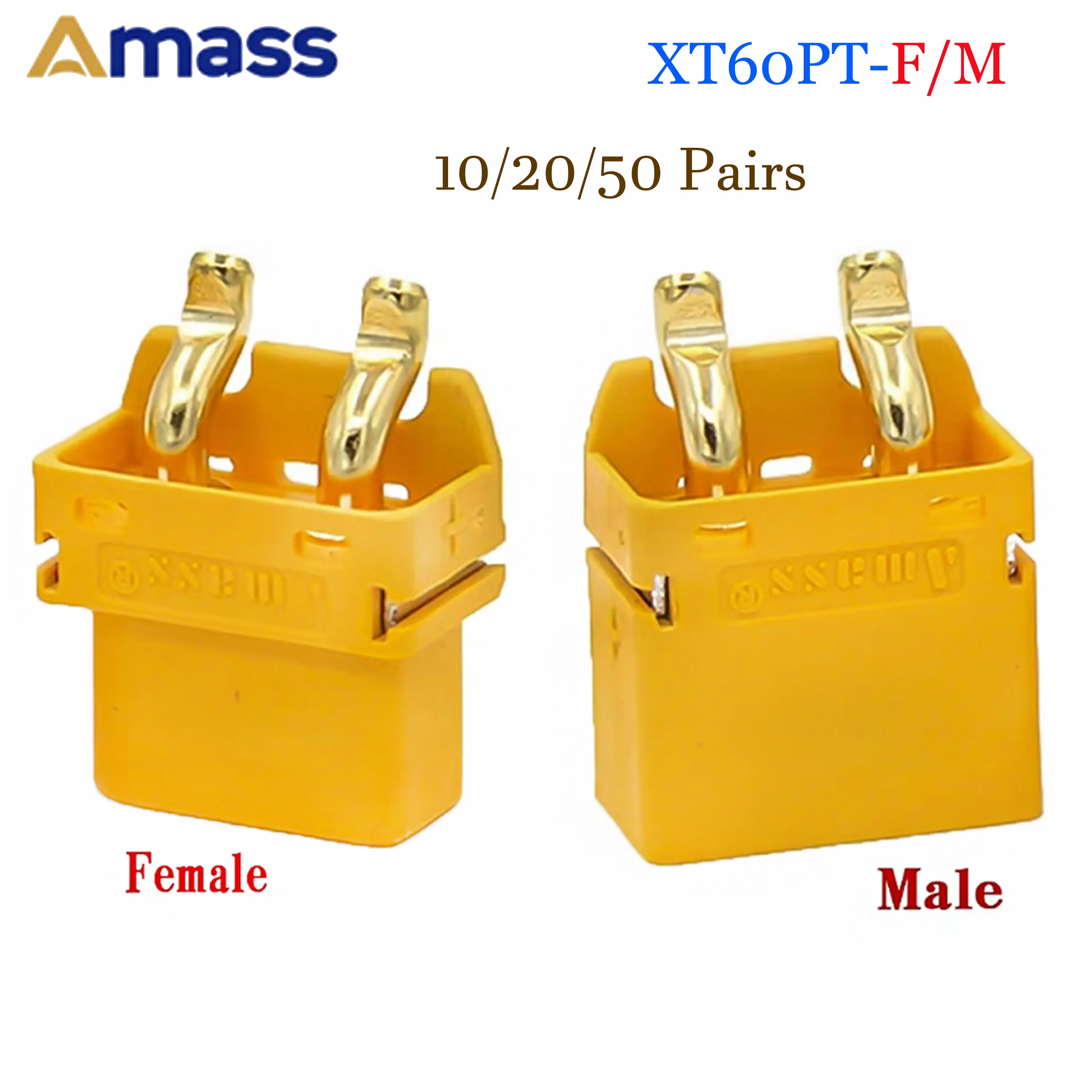 Amass XT60PT-F/M Go…