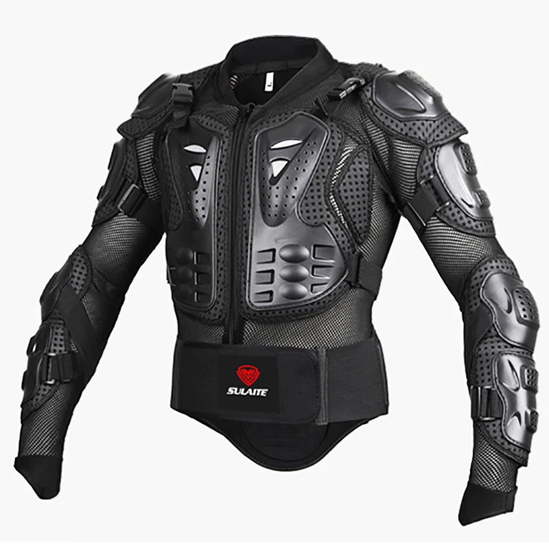 S-4XL plus size Motorcycles Armor Protective gear jackets Motocross full body Protector Jacket Moto Cross Back Armor protection