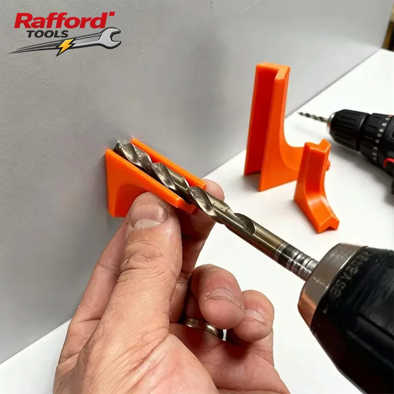 3-Pack Hole Drilling Guide Rails with V-Groove Fit Design | Square Positioning Tool More Durable Than Round Rails
