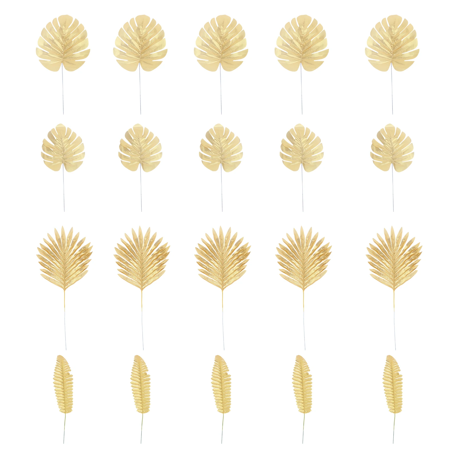 

20pcs Artificial Leaves DecorationGreenery StemsHome Decoration Simulation Leaves Branch Evening Party Decorations